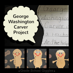 George Washington Carver was responsible for peanut butter. He was also developed a lot of other uses for peanuts. He is part of the first-grade curriculum in Georgia. This post includes a video, and a free printable craftivity for teaching kids about George Washington Carver.