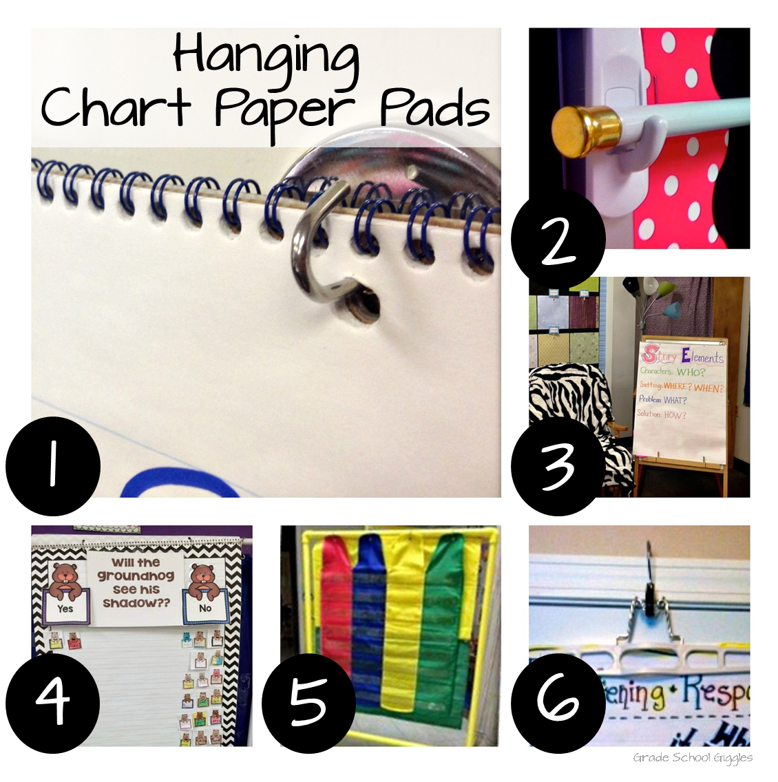 How To Hang Anchor Charts