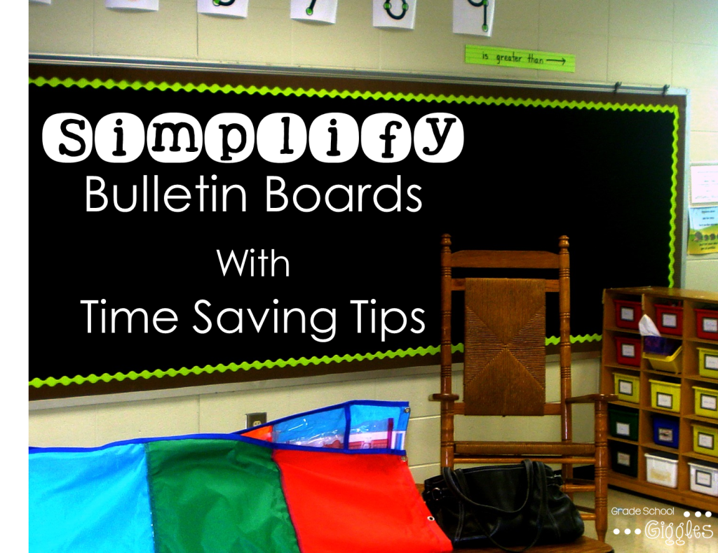 What teacher doesn't love cute and inspirational bulletin boards? The challenging part of classroom or hallway bulletin boards is that they take a lot of time. This blog post is for elementary teachers who are looking for DIY tips and ideas to simplify their bulletin boards. Simple changes like designing the background using solid colored fabric or burlap and using borders that are durable enough to keep up all year make a world of difference. #bulletinboards #teacher