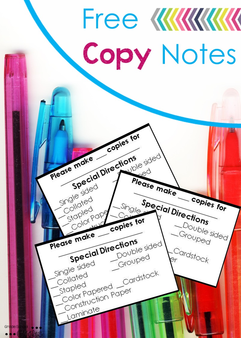 If you’re a teacher you probably know the pain of having too much paperwork, but you should never have to feel like you’re drowning in it. Grab free copy instruction sheets and check out seven simple tips that will help you to develop a management system to organize all of your classroom paperwork so you can stay on track. 