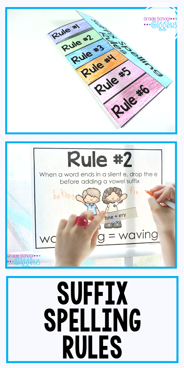 5 Ways To Teach Suffix Spelling Rules Or Any New Concept Grade School Giggles