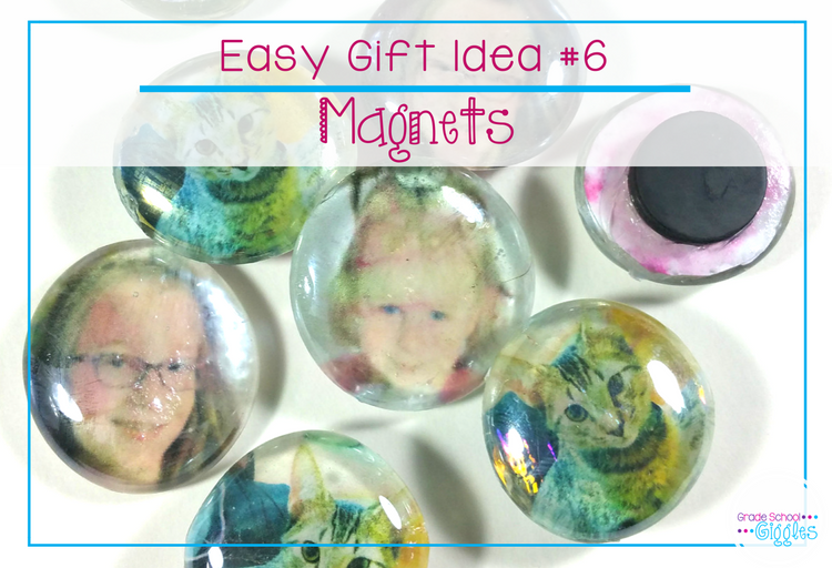Here are 6 homemade photo gift ideas for kids to make for Christmas. These small gifts are perfect for letting kids show their creative side by making personalized tokens of appreciation for mom, for dad, or for their teacher. They're quick to make and affordable, too. Whether you need a DIY idea for Christmas or a birthday, these gifts are unique, cheap, handmade, and easy!