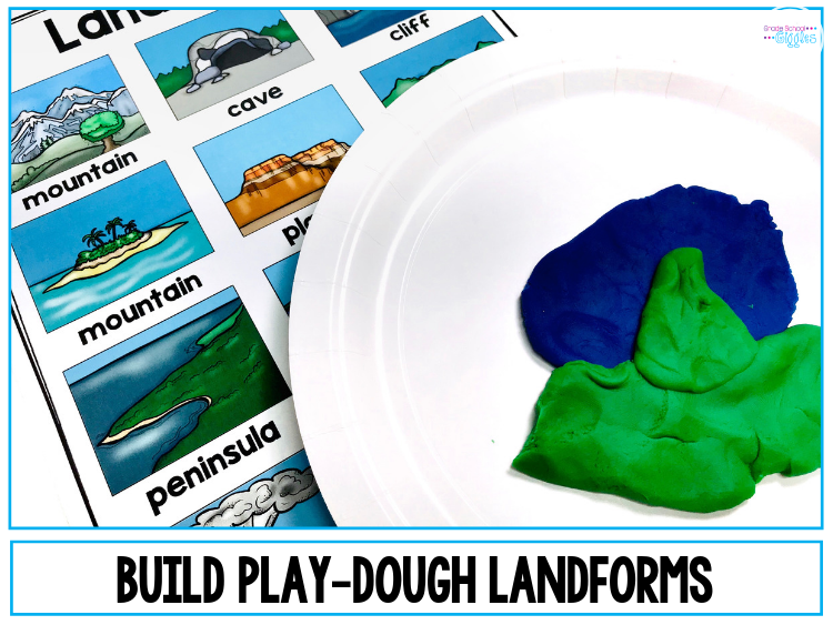Teaching science should include plenty of opportunities for hands-on learning. These free landform activities are great for kids learning geography and earth science. Make Earth layer beads, explore plate tectonics with graham crackers, create a continents necklace, create play-dough landforms, and practice map skills by building salt dough islands. This post includes free printables for each activity. Check out these science activities for 2nd through 4th grade.