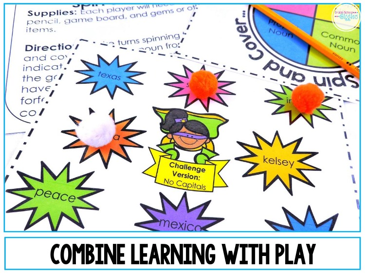 I used to dread teaching my students to identify common and proper nouns. Then, I shifted my lessons away from the workbook and started looking for ways to teach grammar with engaging activities instead. I started using interactive worksheets, partner games, centers, etc. Cut and paste exercises, word sort activities, craftivity projects, and coloring pages engaged my students. Grammar was finally fun! #FirstGrade #SecondGrade #ThirdGrade #CommonAndProperNouns