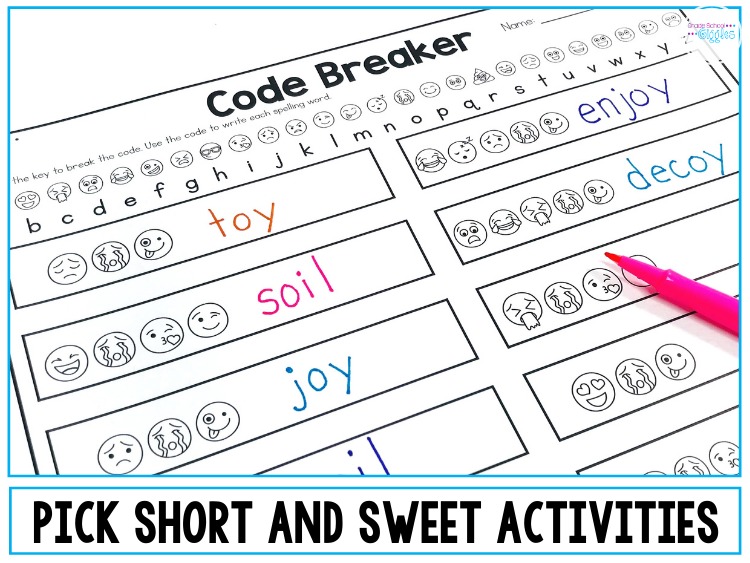 Fun Spelling Practice Worksheet