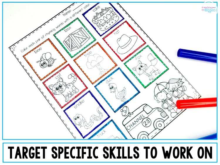 Target Specific Skills To Work On