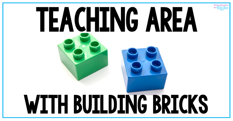 Teaching area with building blocks