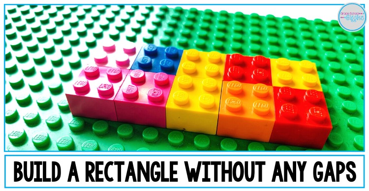 Build a rectangle without any gaps using square building bricks