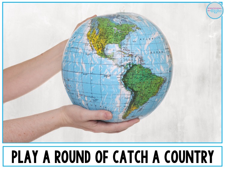 Play a round of catch a country