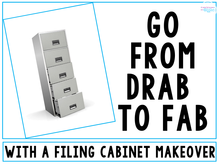 Go from drab to fa with a filing cabinet makeover