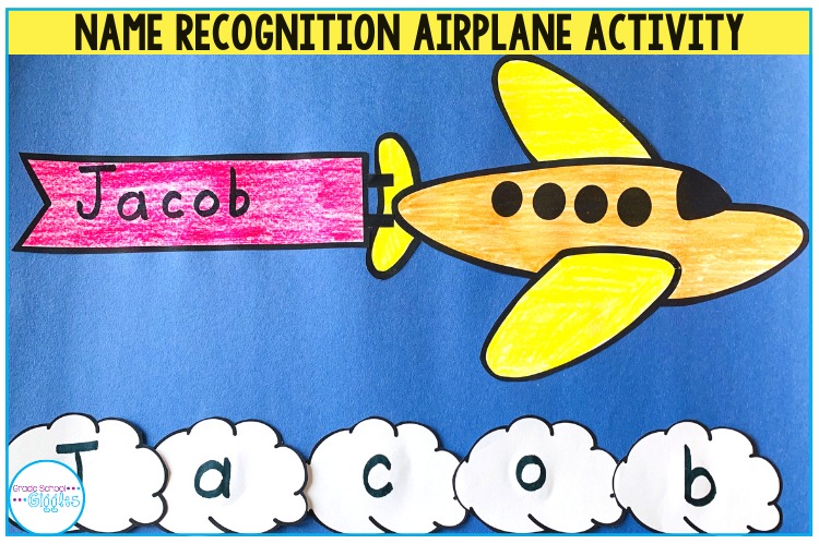 Name recognition airplane activity craft