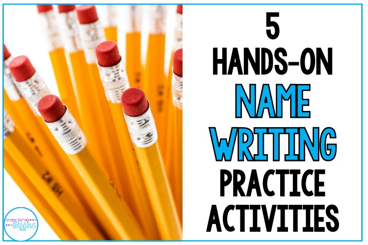 Title: 5 Hands-On Name Writing Practice Activities