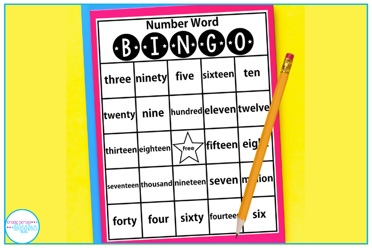 Sight Word Bingo