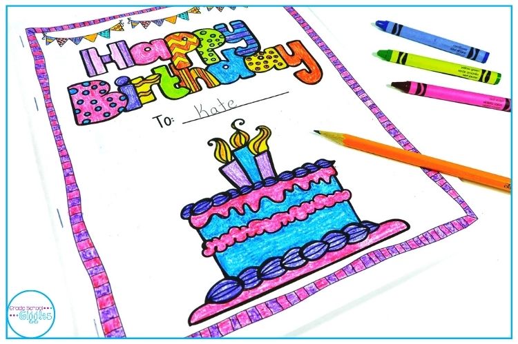 Free Classroom Birthday Book For Kids
