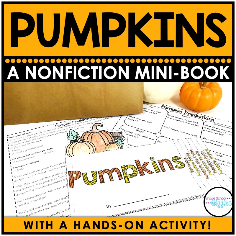 Pumpkins Nonfiction Mini-Book