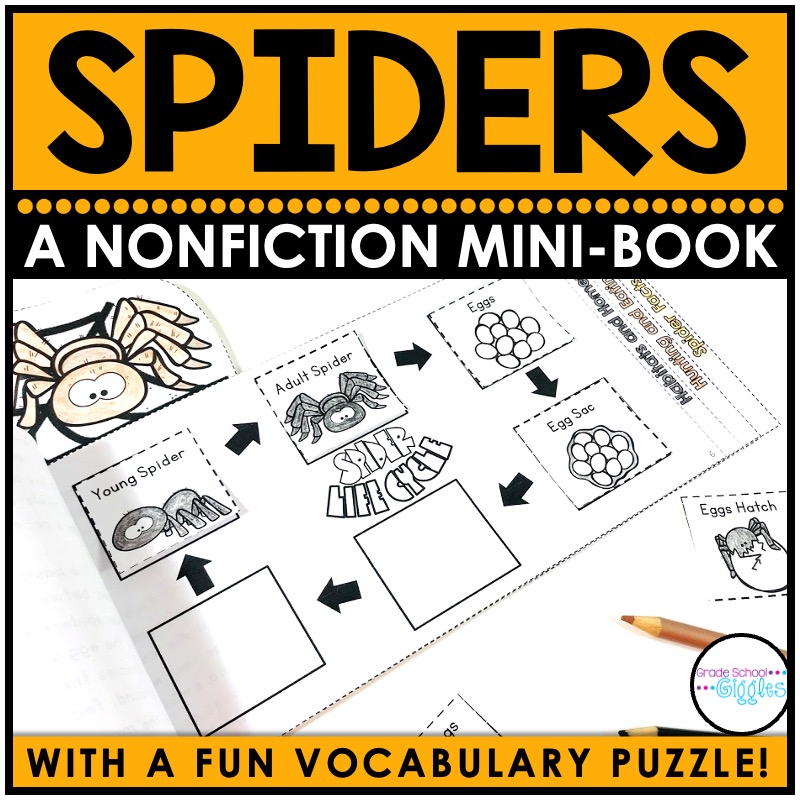 Spiders Nonfiction Mini-Book
