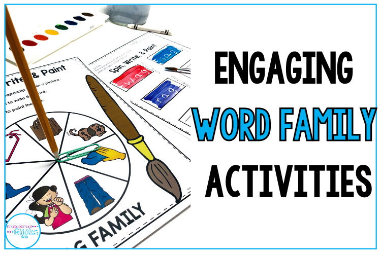 Engaging Word Family Worksheets And Activities
