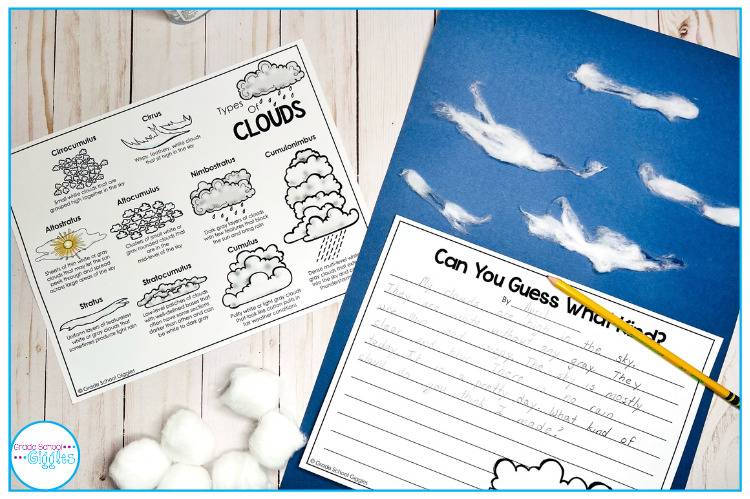 Free Types of Clouds Activity