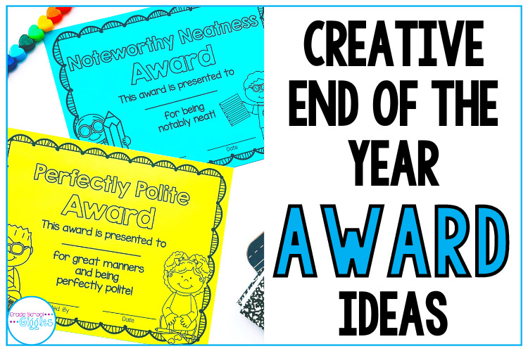 Creative End Of The Year Student Awards