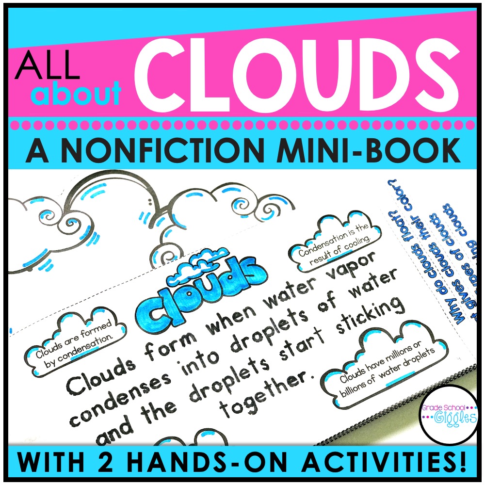 All About Clouds - A Mini-Book About Clouds