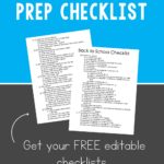 Setting up your classroom at the start of the school year can be stressful, especially for new teachers. If you've ever felt overwhelmed with back to school planning, I can relate. These tips and this classroom prep checklist have helped me organize my back to school ideas and projects involved in preparing for my students. The free printable template is editable so you can tweak it for your needs. It'll help you plan your layout, floor plan, and classroom organization. Start off organized.