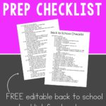 Setting up your classroom at the start of the school year can be stressful, especially for new teachers. If you've ever felt overwhelmed with back to school planning, I can relate. These tips and this classroom prep checklist have helped me organize my back to school ideas and projects involved in preparing for my students. The free printable template is editable so you can tweak it for your needs. It'll help you plan your layout, floor plan, and classroom organization. Start off organized.