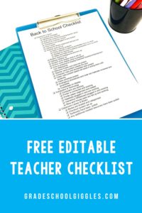 Setting up your classroom at the start of the school year can be stressful, especially for new teachers. If you've ever felt overwhelmed with back to school planning, I can relate. These tips and this classroom prep checklist have helped me organize my back to school ideas and projects involved in preparing for my students. The free printable template is editable so you can tweak it for your needs. It'll help you plan your layout, floor plan, and classroom organization. Start off organized.