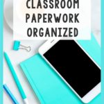 If you're a teacher you deal with a lot of paperwork at school. These seven simple tips will help you to develop a management system to organize all of your classroom paperwork. Time-saving teacher hacks, like creating a filing system or eliminating piles by using a scrapbook paper tower to sort and organize your papers, can save you time and simplify your work. Check out these ideas for paperwork organization and find out how organizing your stacks can save you time.