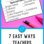 If you're a teacher you deal with a lot of paperwork at school. These seven simple tips will help you to develop a management system to organize all of your classroom paperwork. Time-saving teacher hacks, like creating a filing system or eliminating piles by using a scrapbook paper tower to sort and organize your papers, can save you time and simplify your work. Check out these ideas for paperwork organization and find out how organizing your stacks can save you time.