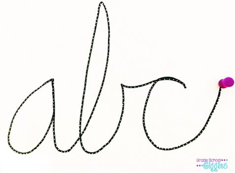 9 Extra Awesome Cursive Activities Every Kid Will Love - Grade School ...