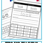 I LOVE teaching kids how to read & write sight words. Whether you teach the sight word list developed by Edward Dolch or by Edward Fry your students will need practice. Learning games, centers, & hands-on practice activities are lots of fun, but sometimes worksheets, printables, & writing sentences are important too. Check out these tips for how to teach sight words & easily differentiate your classroom instruction. These tips are helpful for kindergarten, first-grade, & second-grade students.