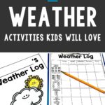 Science lessons should be fun for elementary school kids. That's why I love including these hands-on projects & activities like making a cloud in a bottle & modeling the water cycle in a bag in my weather unit. Get the directions for these weather activities, related worksheets, & a free printable weather log in this blog post. Other free printables in this post include a weather icons poster (sunny, cloudy, rainy, snowy, etc.) & a weather tools poster (anemometer, barometer, wind vane, etc.)