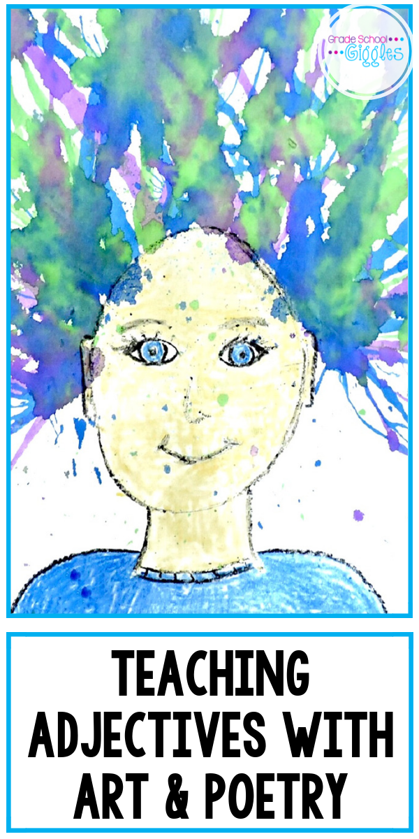 93B Teaching Adjectives with Art & Poetry - Grade School Giggles