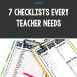 Checklists help with classroom management and organization. That's why every teacher needs these 7 free printable checklists. Whether it's your first year teaching or your tenth, checklists are a tool that makes it easy to track things like the standards you've covered, the prep you'll need to do as you write your lesson plans, important daily and weekly to-do lists, which kids have completed individual assessments or mastered specific learning goals. Get the template and make organizing easy.