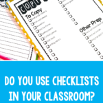 Checklists help with classroom management and organization. That's why every teacher needs these 7 free printable checklists. Whether it's your first year teaching or your tenth, checklists are a tool that makes it easy to track things like the standards you've covered, the prep you'll need to do as you write your lesson plans, important daily and weekly to-do lists, which kids have completed individual assessments or mastered specific learning goals. Get the template and make organizing easy.