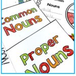I used to dread teaching my students to identify common and proper nouns. Then, I shifted my lessons away from the workbook and started looking for ways to teach grammar with engaging activities instead. I started using interactive worksheets, partner games, centers, etc. Cut and paste exercises, word sort activities, craftivity projects, and coloring pages engaged my students. Grammar was finally fun! #FirstGrade #SecondGrade #ThirdGrade #CommonAndProperNouns