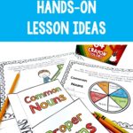 I used to dread teaching my students to identify common and proper nouns. Then, I shifted my lessons away from the workbook and started looking for ways to teach grammar with engaging activities instead. I started using interactive worksheets, partner games, centers, etc. Cut and paste exercises, word sort activities, craftivity projects, and coloring pages engaged my students. Grammar was finally fun!