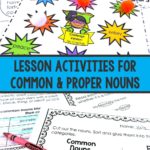 I used to dread teaching my students to identify common and proper nouns. Then, I shifted my lessons away from the workbook and started looking for ways to teach grammar with engaging activities instead. I started using interactive worksheets, partner games, centers, etc. Cut and paste exercises, word sort activities, craftivity projects, and coloring pages engaged my students. Grammar was finally fun!