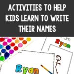 Name writing practice is important for kids in kindergarten. Creating handwriting worksheets for each student in their classroom is a lot of work for teachers. This editable pack of printable sheets makes it easy. Simply enter your classroom roster & 14 different practice pages will automatically populate for all the children in your class. Kids will love the fun activities including tracing, writing, painting with watercolors, and other awesome fine motor activities.