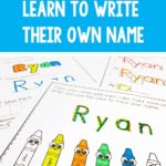 Name writing practice is important for kids in kindergarten. Creating handwriting worksheets for each student in their classroom is a lot of work for teachers. This editable pack of printable sheets makes it easy. Simply enter your classroom roster & 14 different practice pages will automatically populate for all the children in your class. Kids will love the fun activities including tracing, writing, painting with watercolors, and other awesome fine motor activities.
