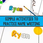 Name writing practice is important for kids in kindergarten. Creating handwriting worksheets for each student in their classroom is a lot of work for teachers. This editable pack of printable sheets makes it easy. Simply enter your classroom roster & 14 different practice pages will automatically populate for all the children in your class. Kids will love the fun activities including tracing, writing, painting with watercolors, and other awesome fine motor activities.