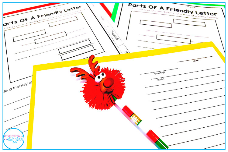 Free printables for learning how to write a letter