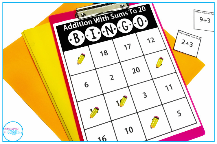 Math Bingo Game