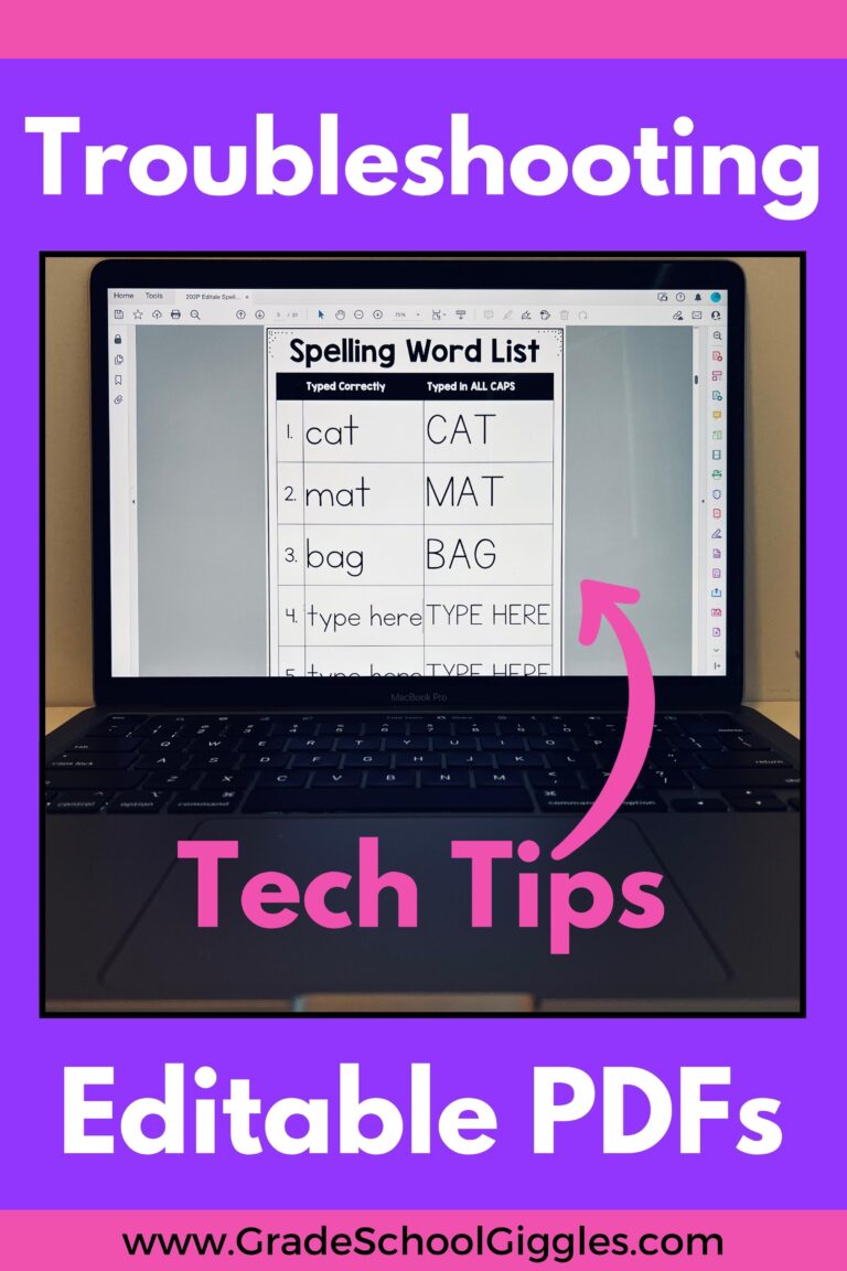 Editable PDF Troubleshooting Tips