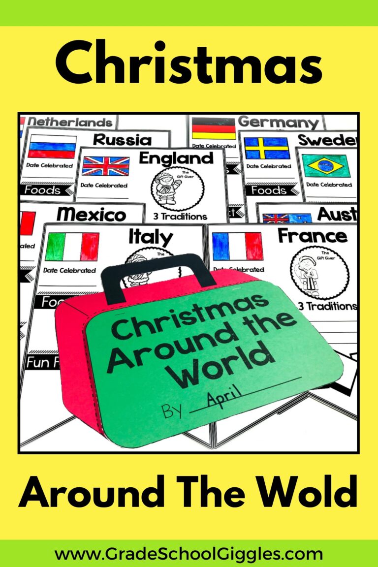Christmas Around the World Activities For Your Classroom