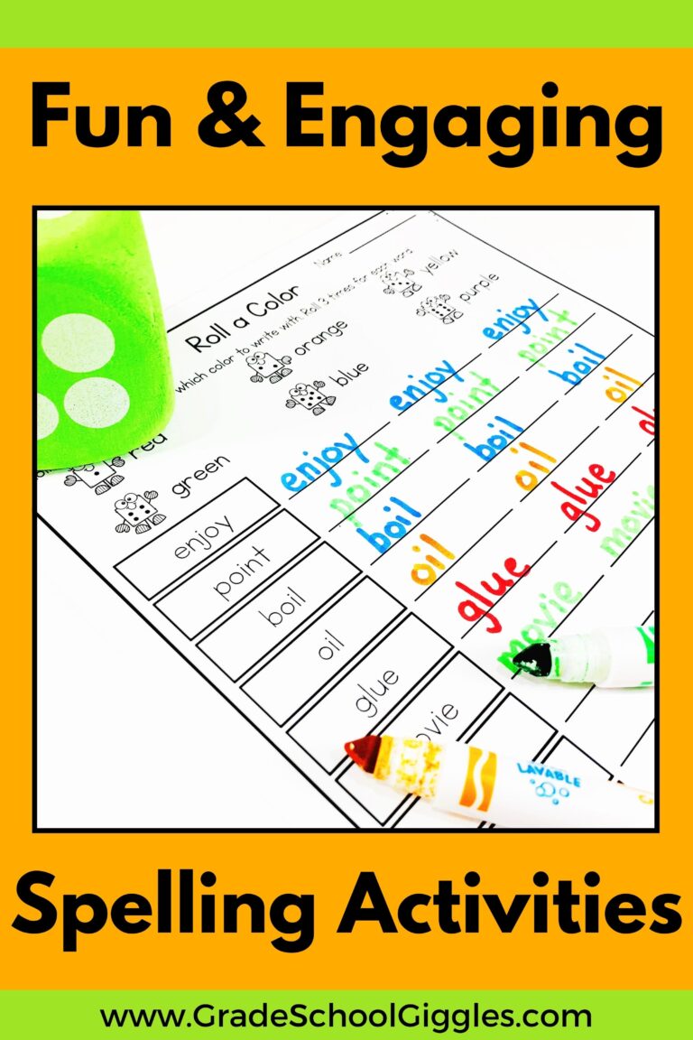 Fun Spelling Practice Worksheets And Activities