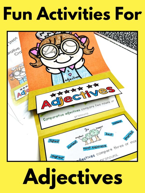 Fun Activities For Teaching About Adjectives