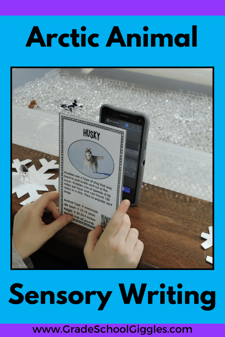 Arctic Animals: A Sensory Writing Activity