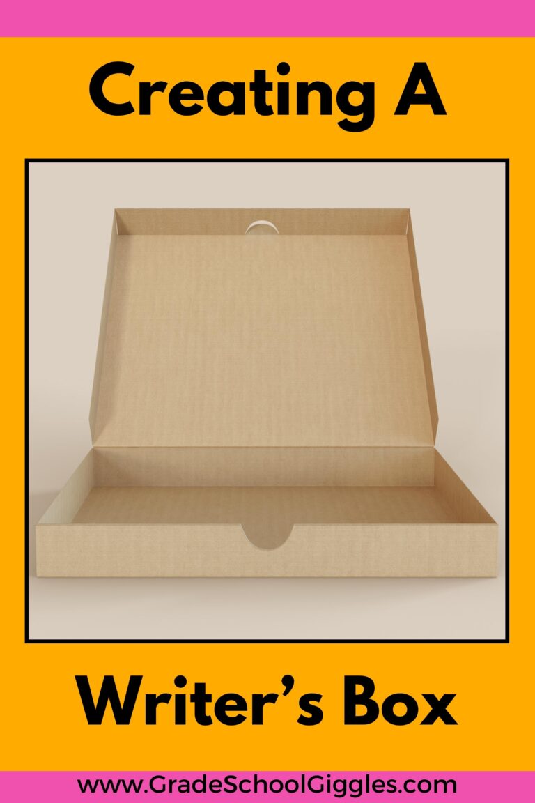 Encouraging Independent Writing with a Writer’s Box – Freebies!
