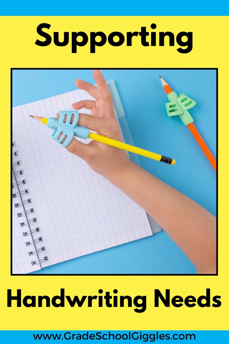 Handwriting Help With Pencil Grips